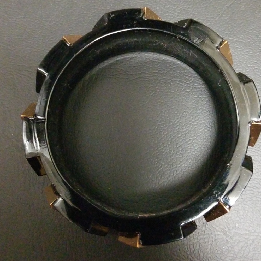 Tory Burch Two Toned Hexagonal Bangle - image 4